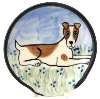 Jack Russell Terrier -Deluxe Spoon Rest - Click Image to Close